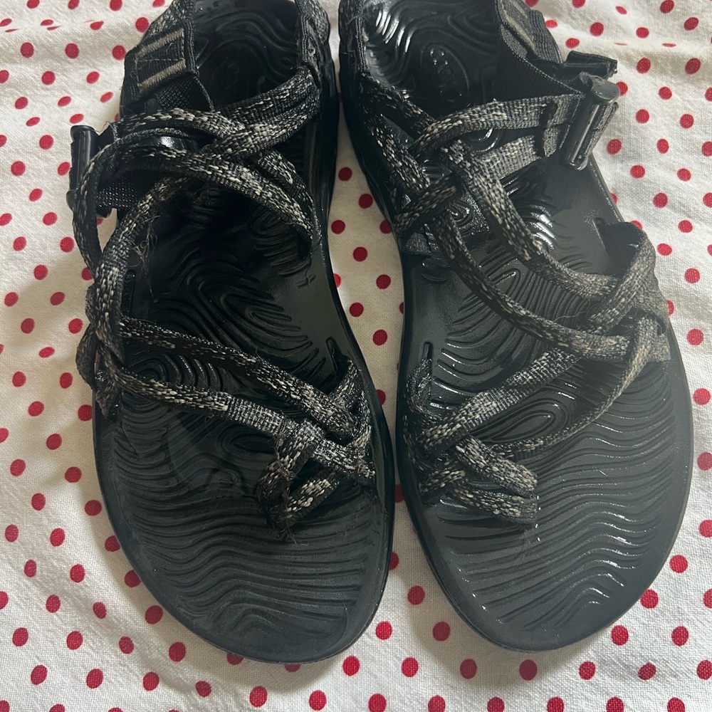 Chaco Black Sandals with Straps